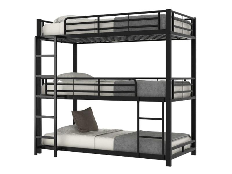 Lit superposé 1+1+1