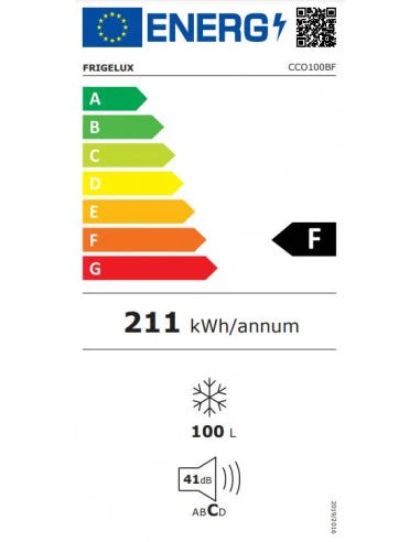 Congélateur coffre FrigeluX CCO100BF