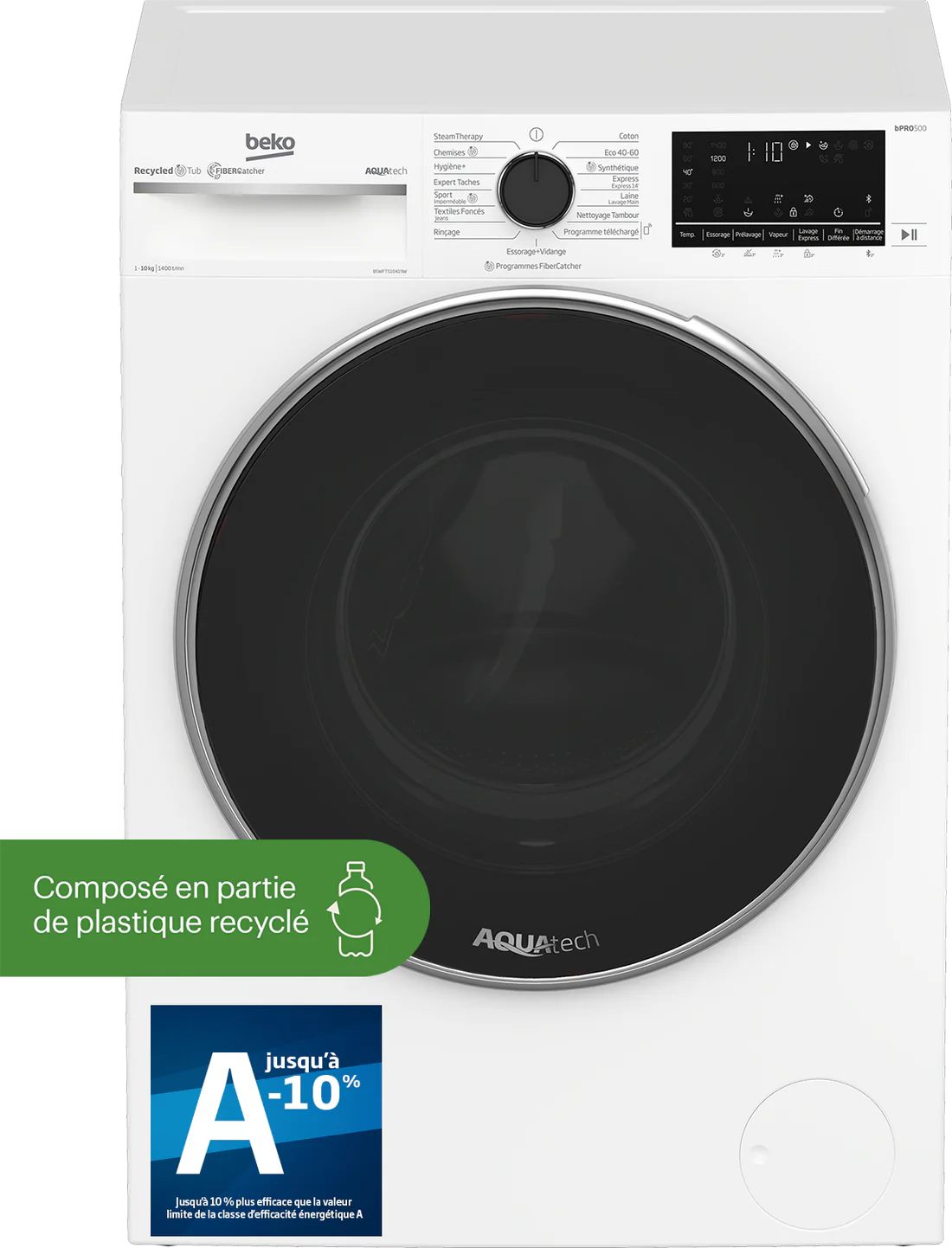 Lave Linge Beko 10kg B5WFT510419W